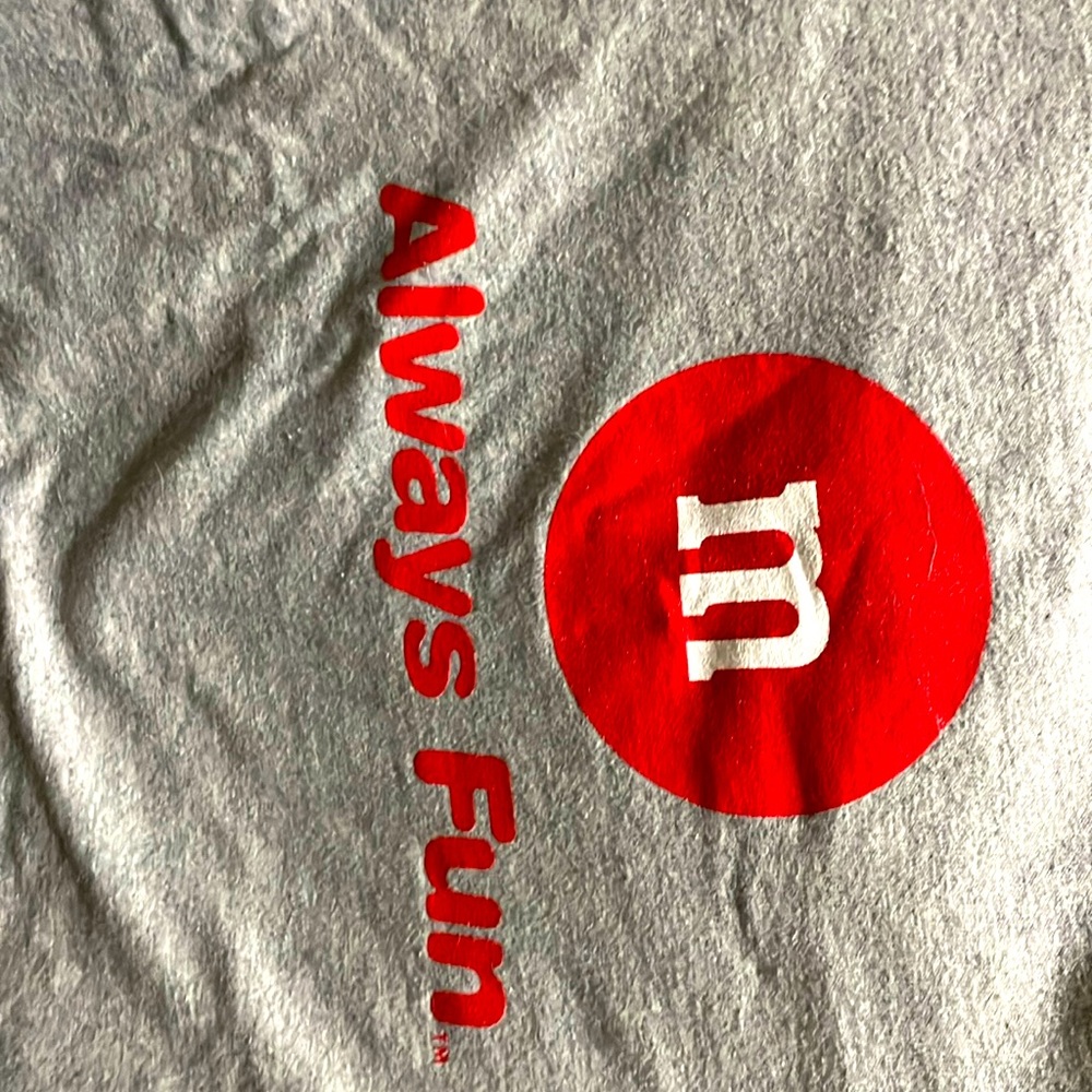 M&Ms Rare Collectible t-shirt with long sleeves